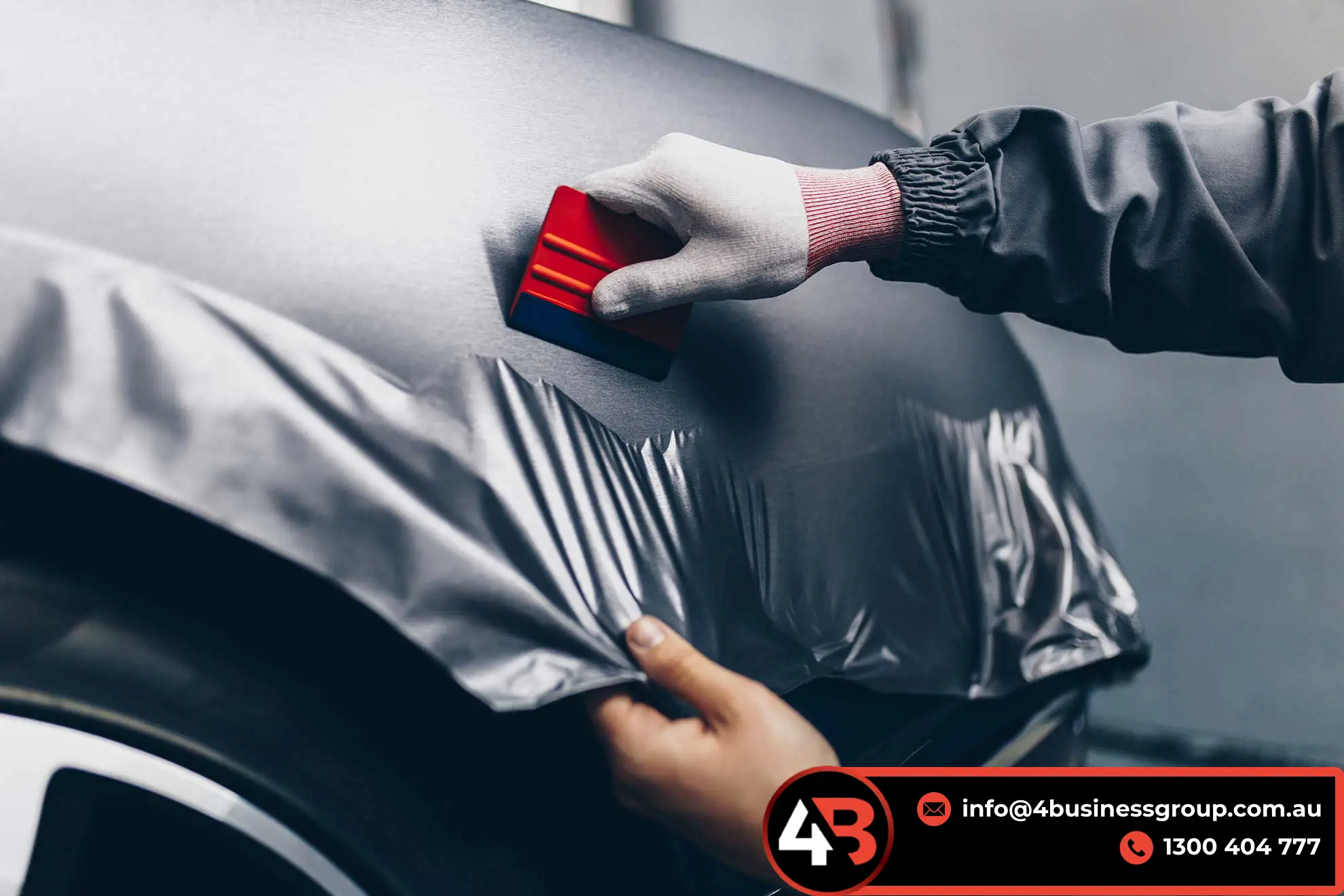 car wrap installation