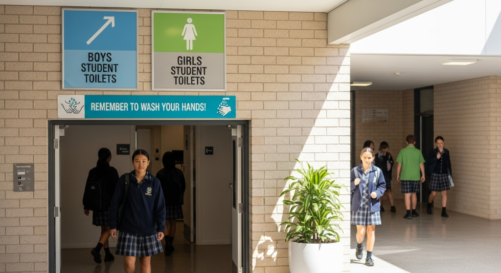 campus navigation signs