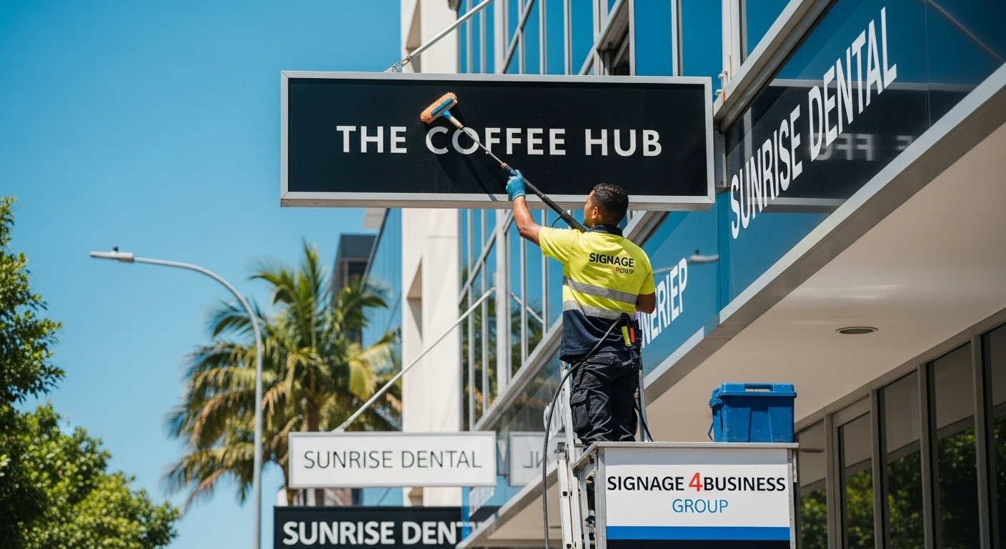 12  Pro Tips for Maintaining Your Business Signage 