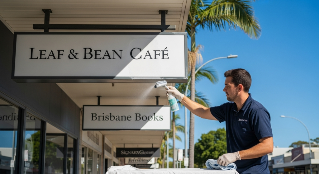 vinyl signage care