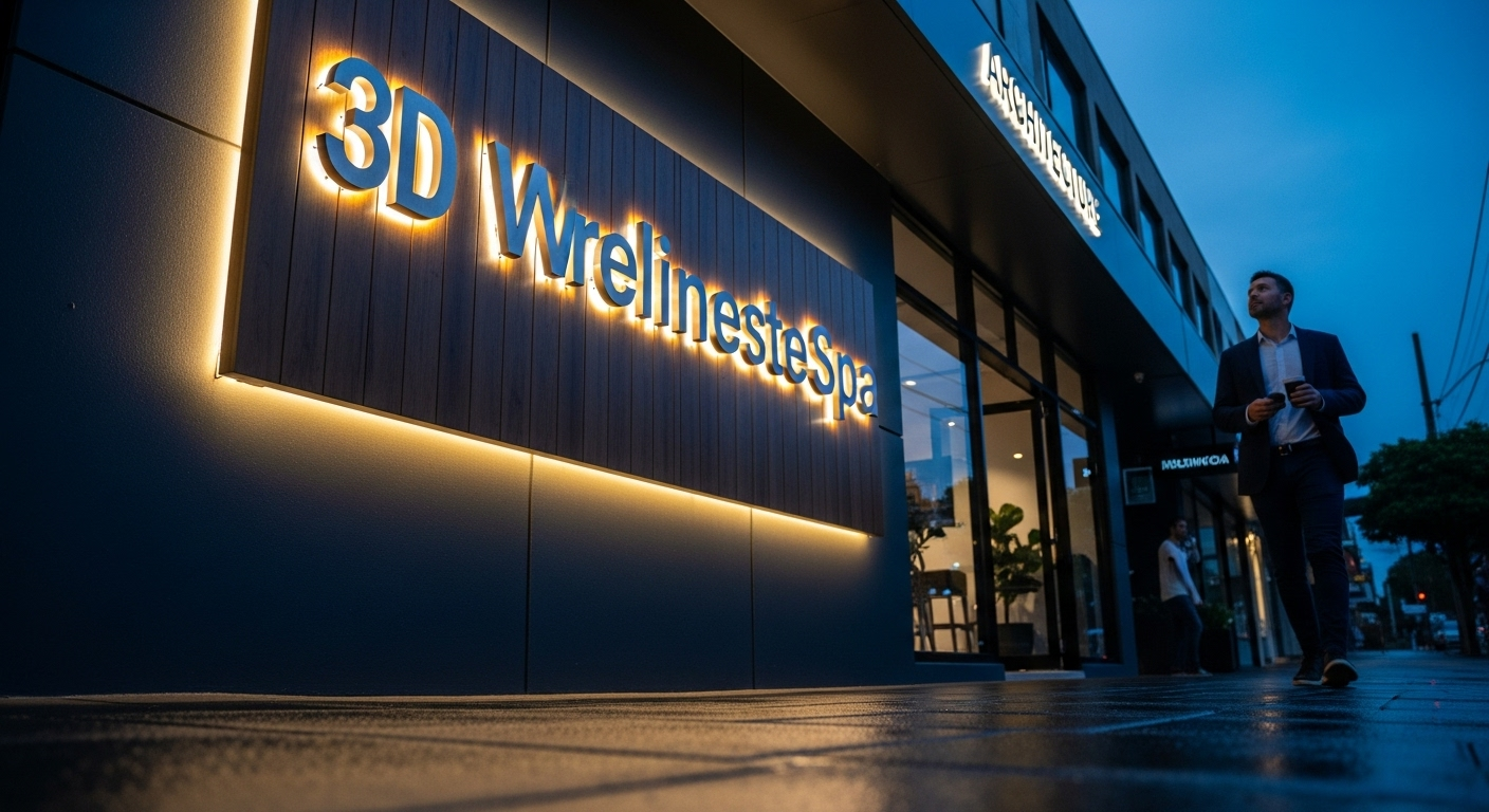 The Benefits of Illuminated Signs for Night-Time Visibility