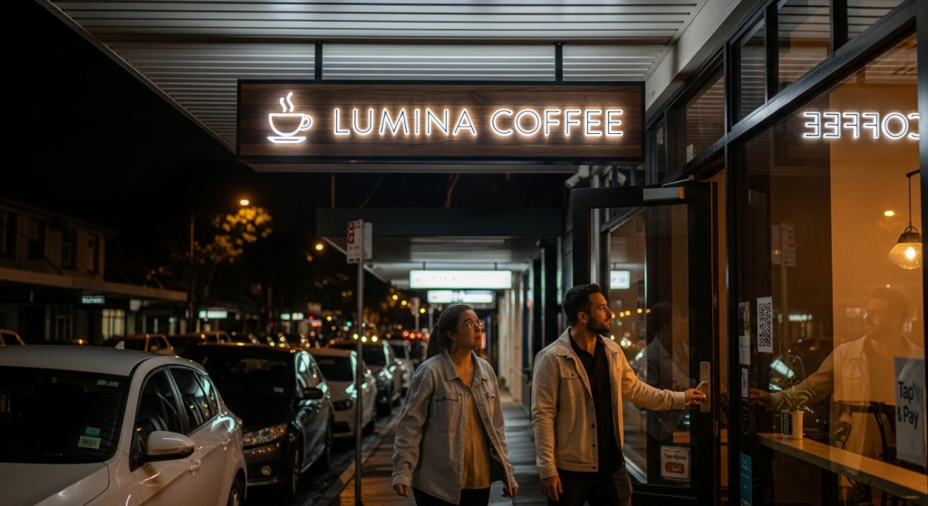 Business Advantages Of Illuminated Signs
