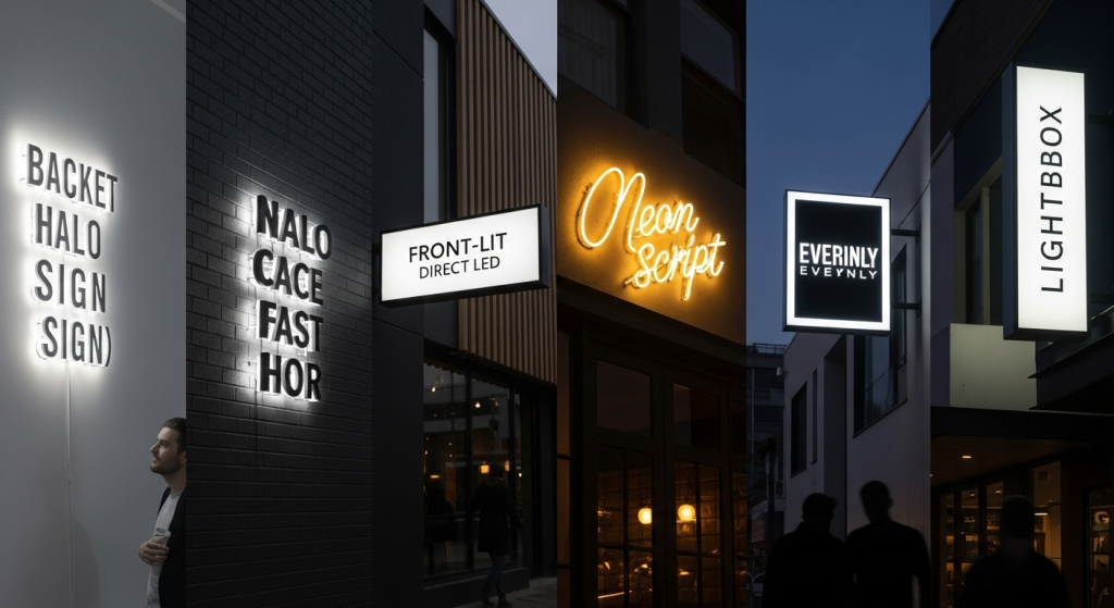 Different Types Of Illuminated Signs