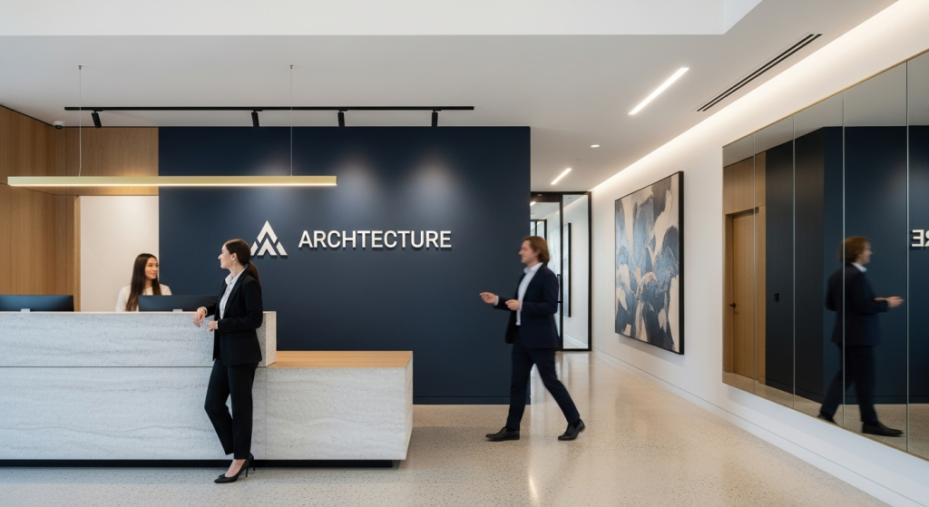 architectural signage design
