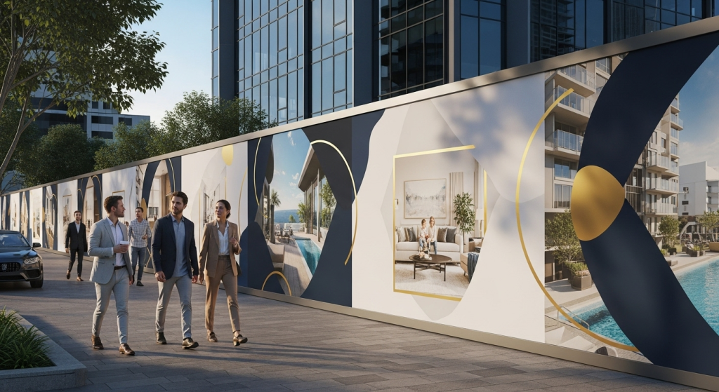 printed hoarding panels