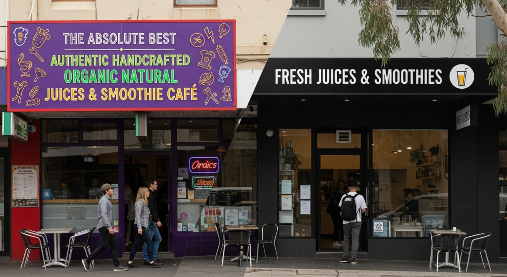 Poor signage design