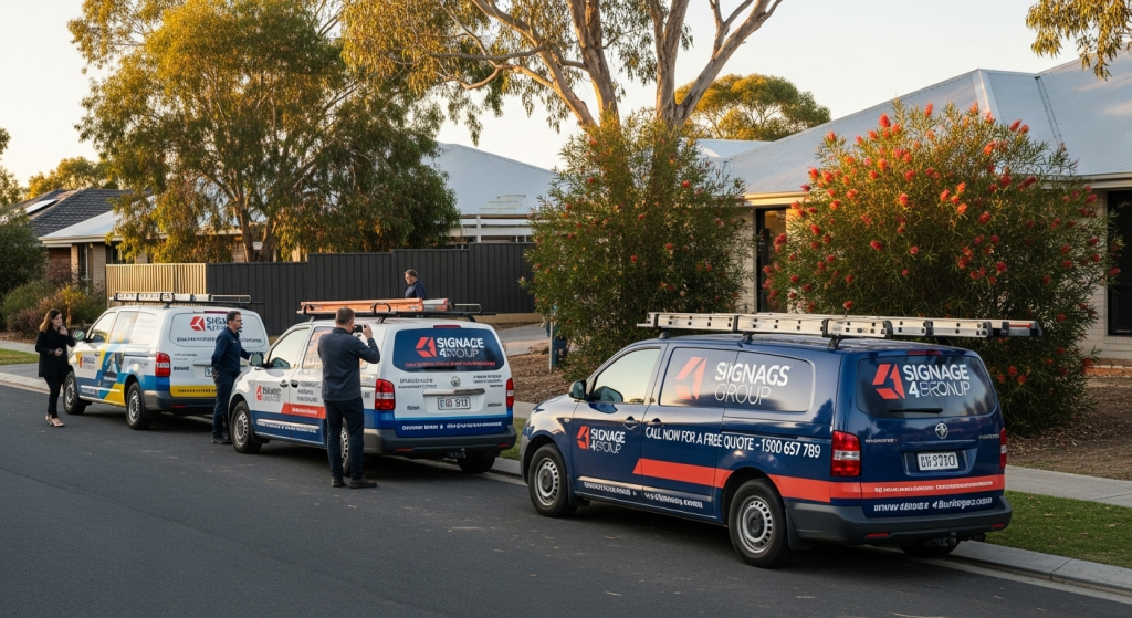 mobile trade branding