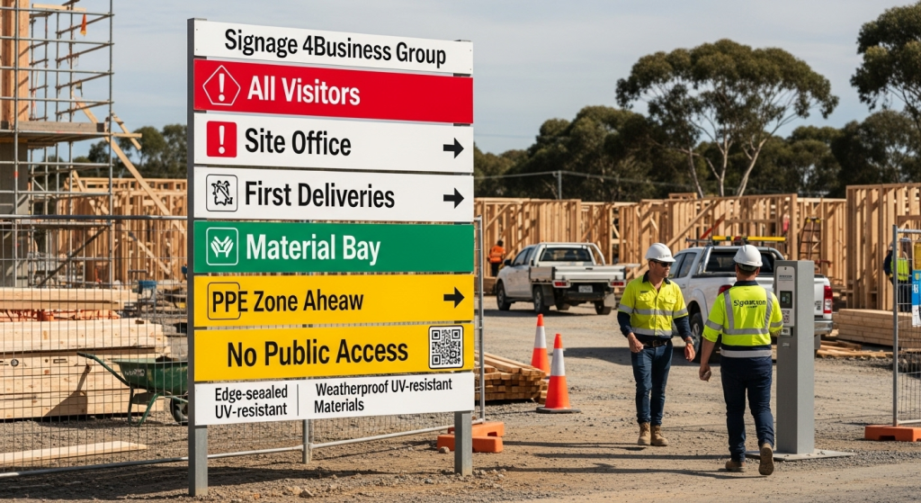 pedestrian guidance signs