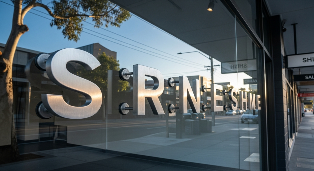 exterior window branding