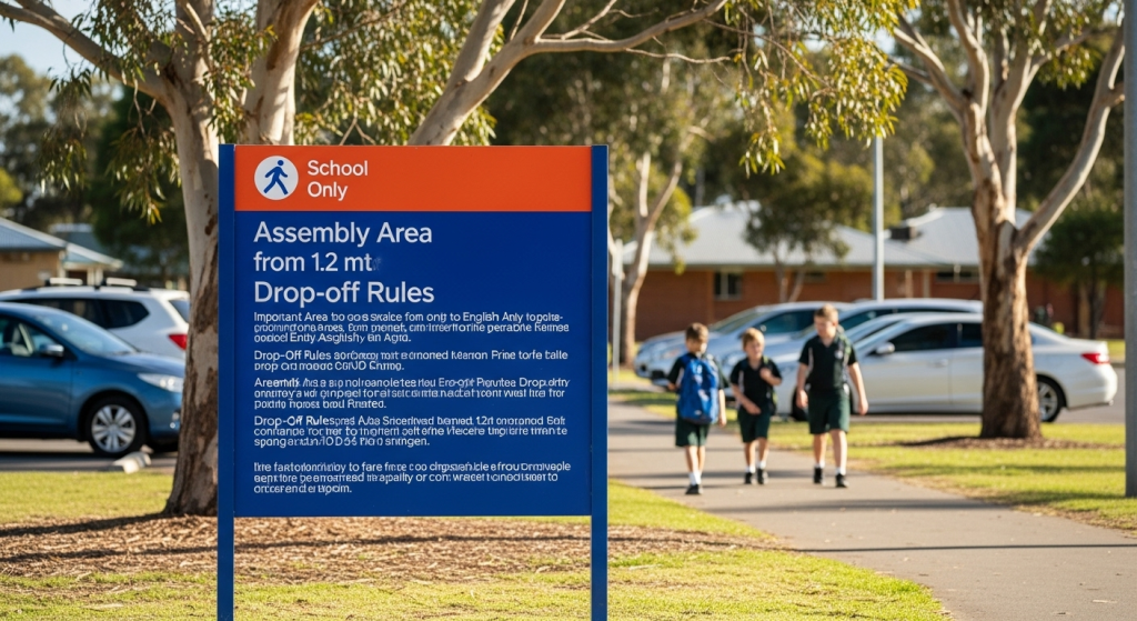 educational signage