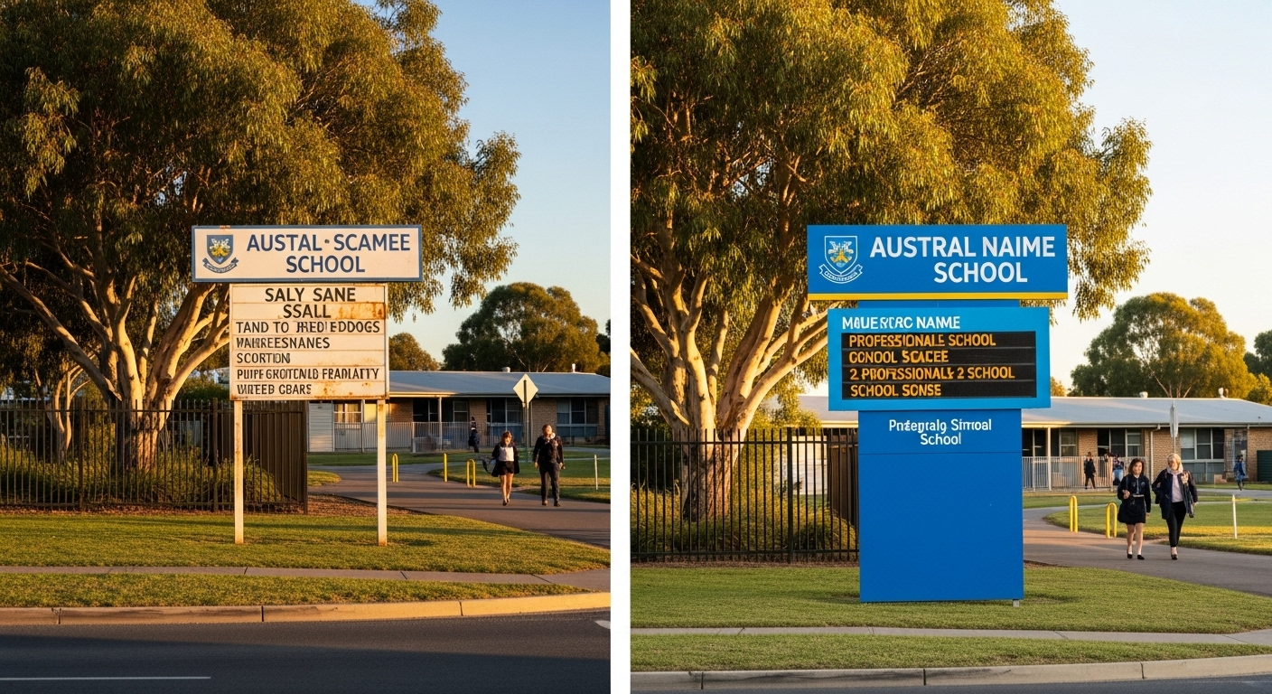 Top 10 Mistakes to Avoid in School Signage Design