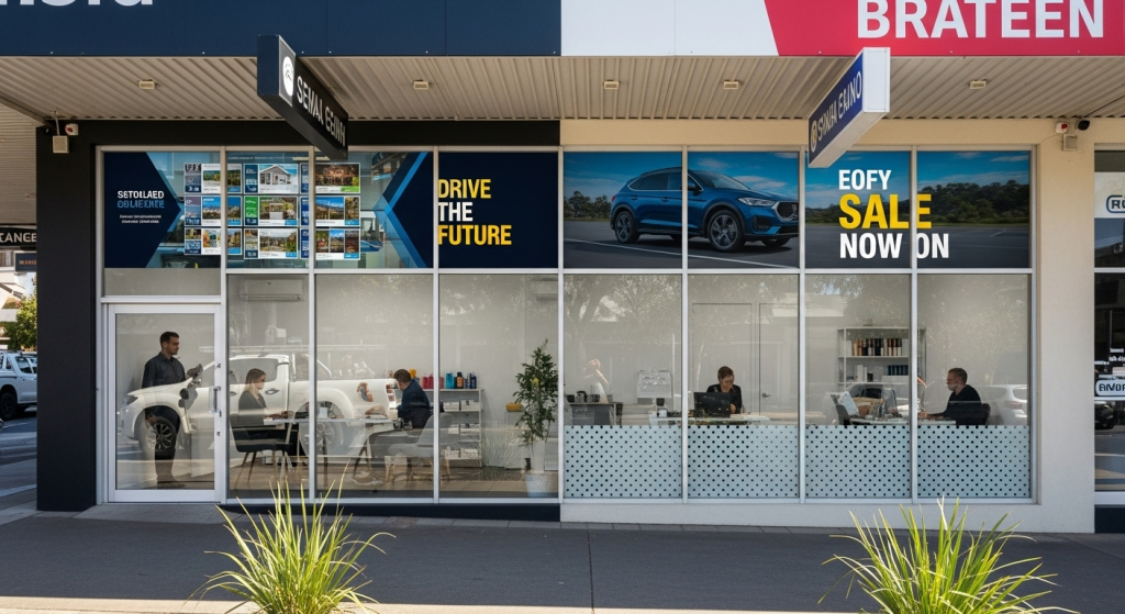 storefront branding Australia