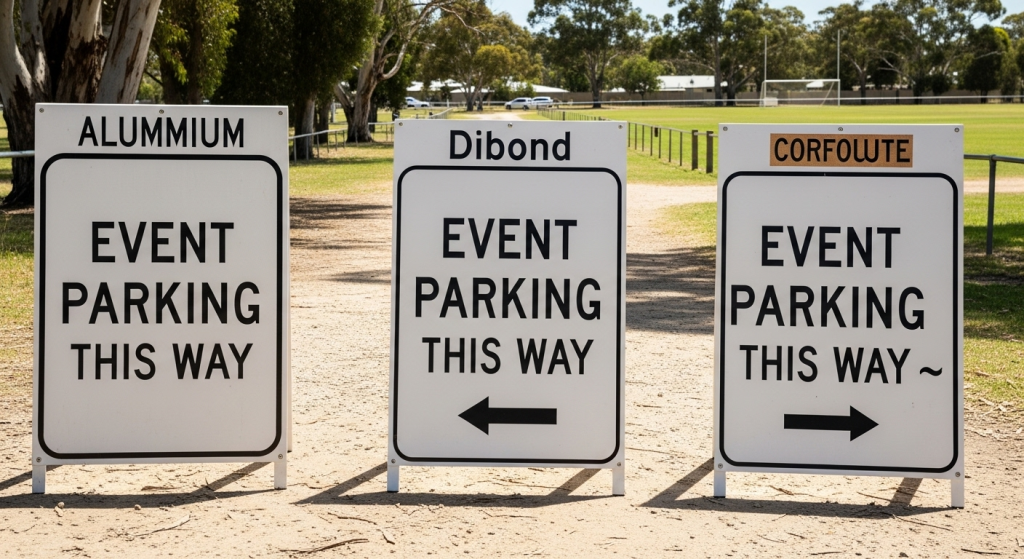 Heat-resistant signage