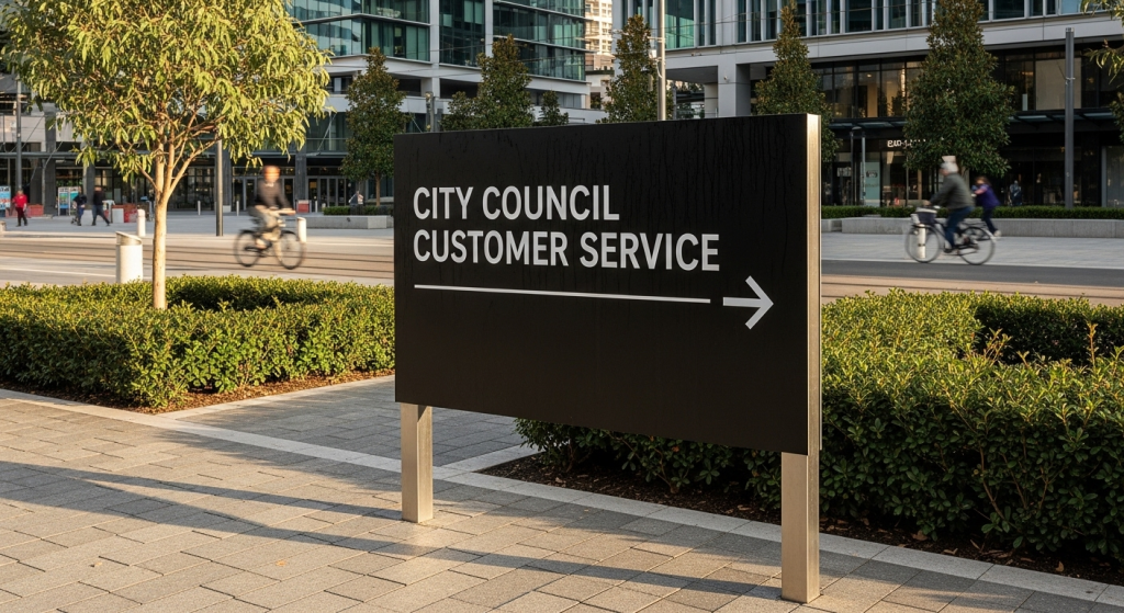 Sign materials for outdoor use