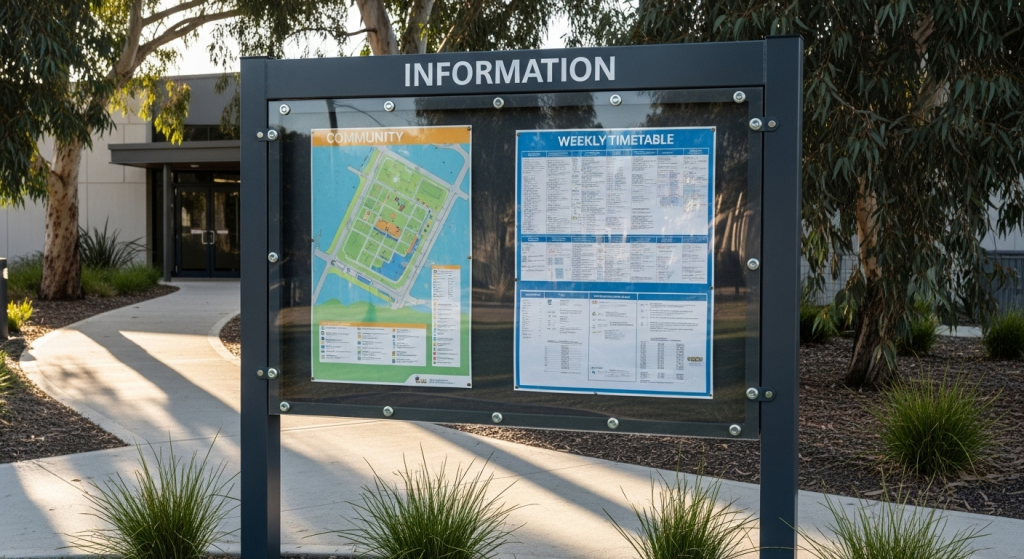 Signage for extreme weather