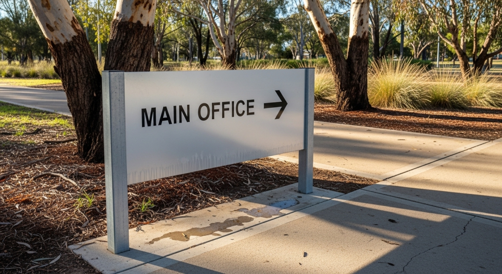 UV-resistant sign materials