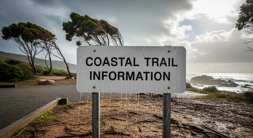Weatherproof outdoor signs