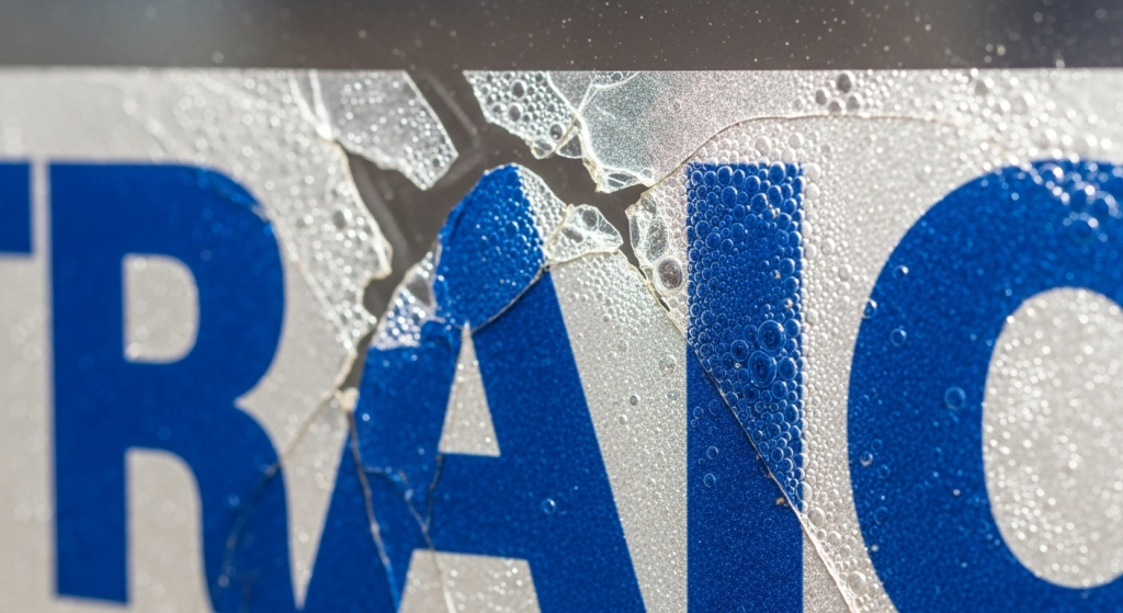 blurry window decals