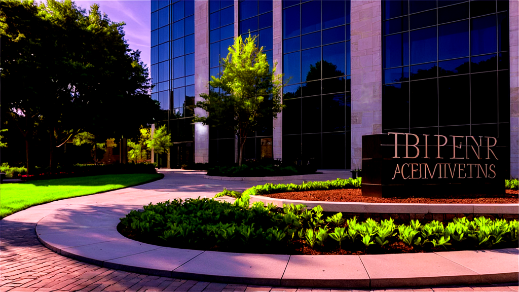 A_beautifully_landscaped_entrance_to_a_busine_1