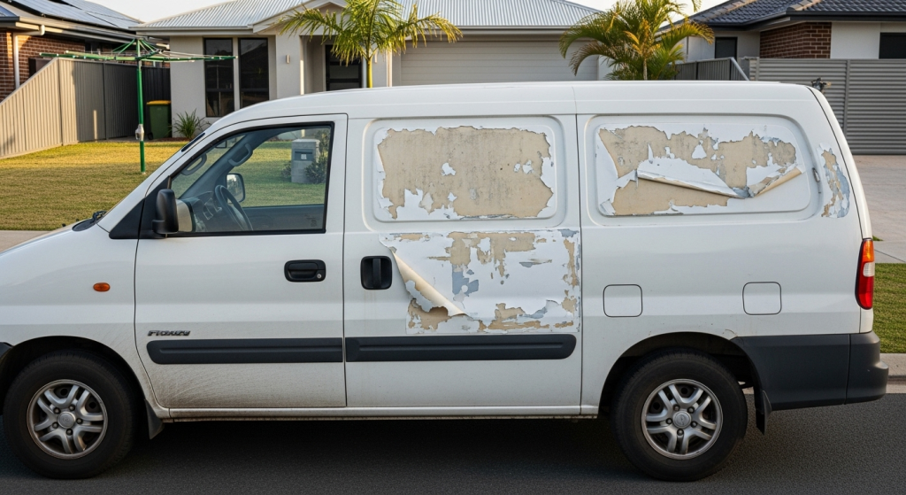 cracked car decals