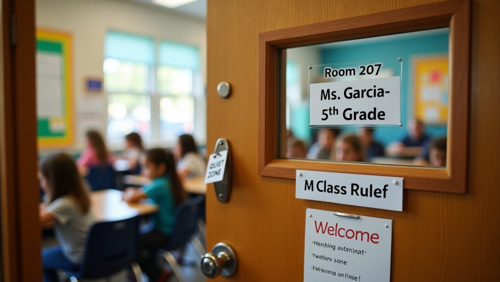 classroom signs