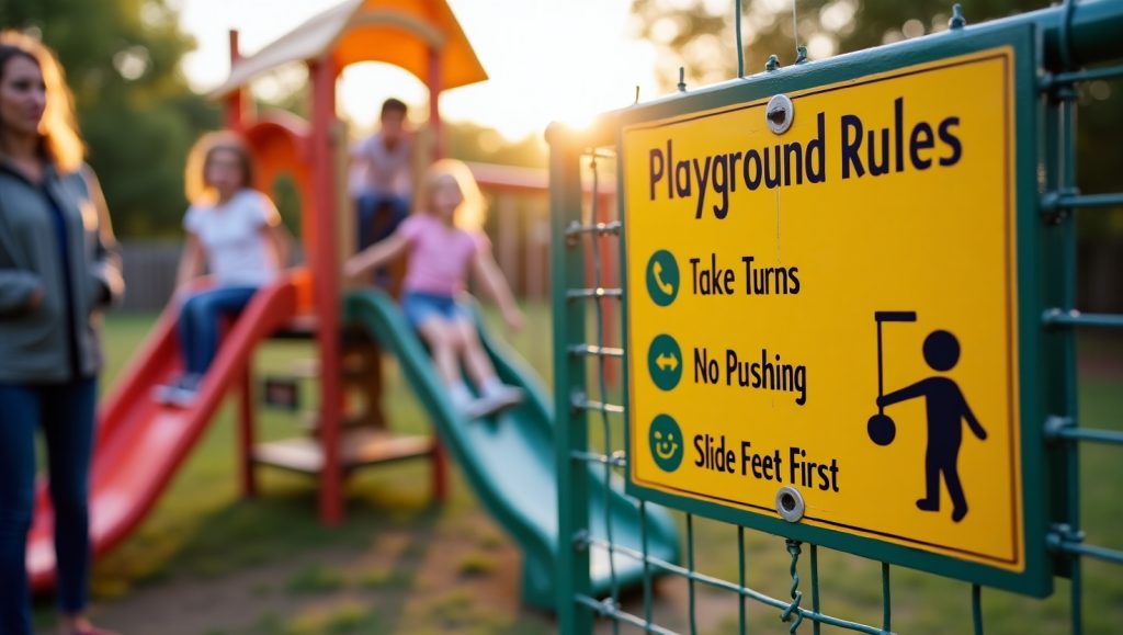 school directional signs