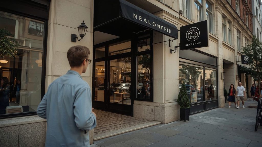 branded shopfront