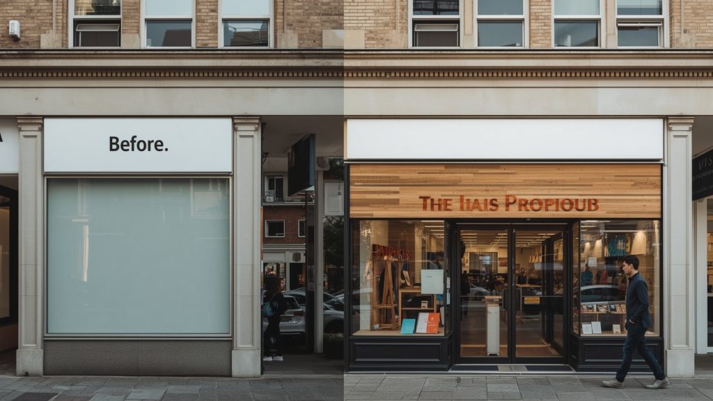 signage for shops