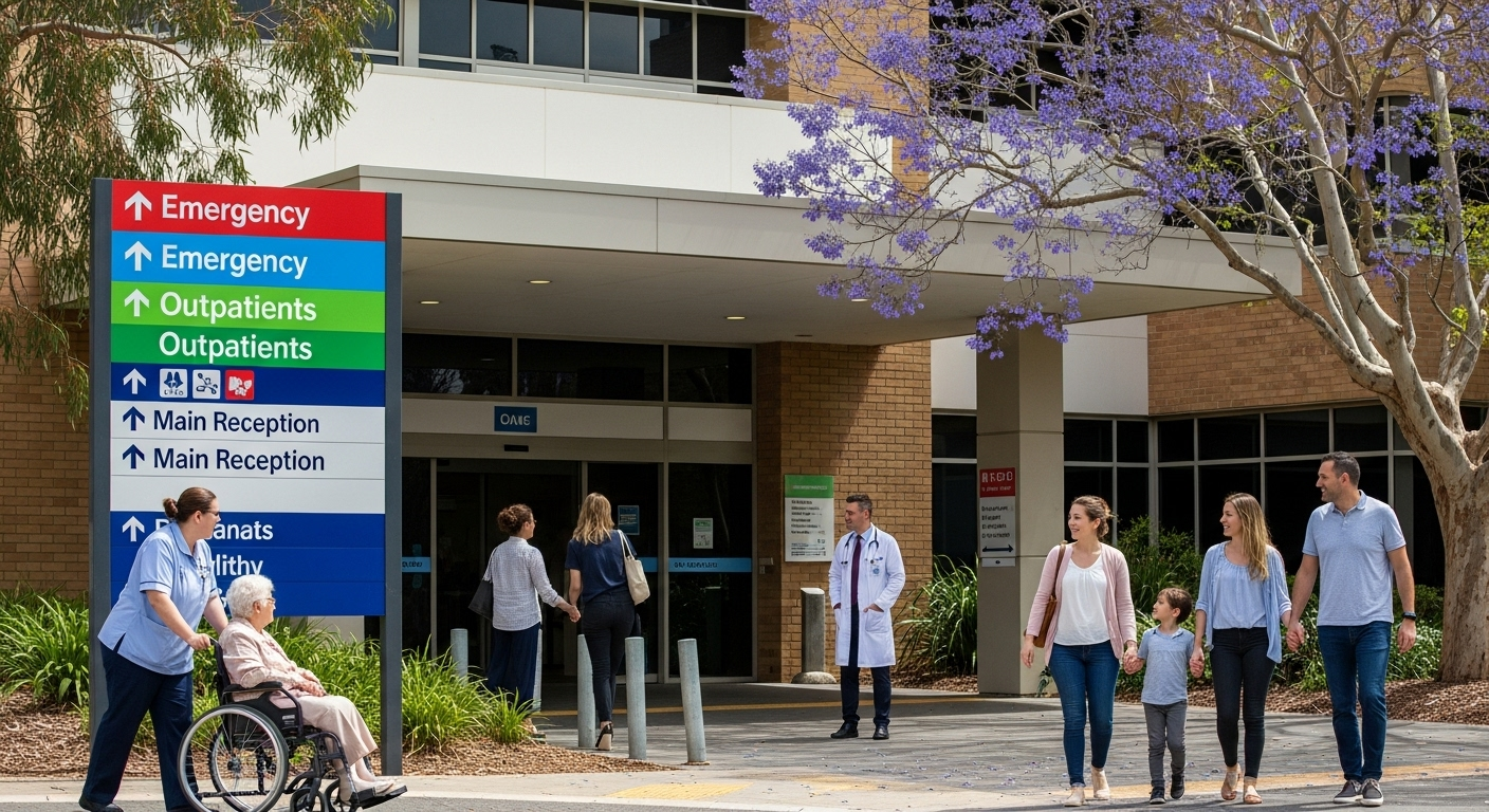Hospital Signage Brisbane