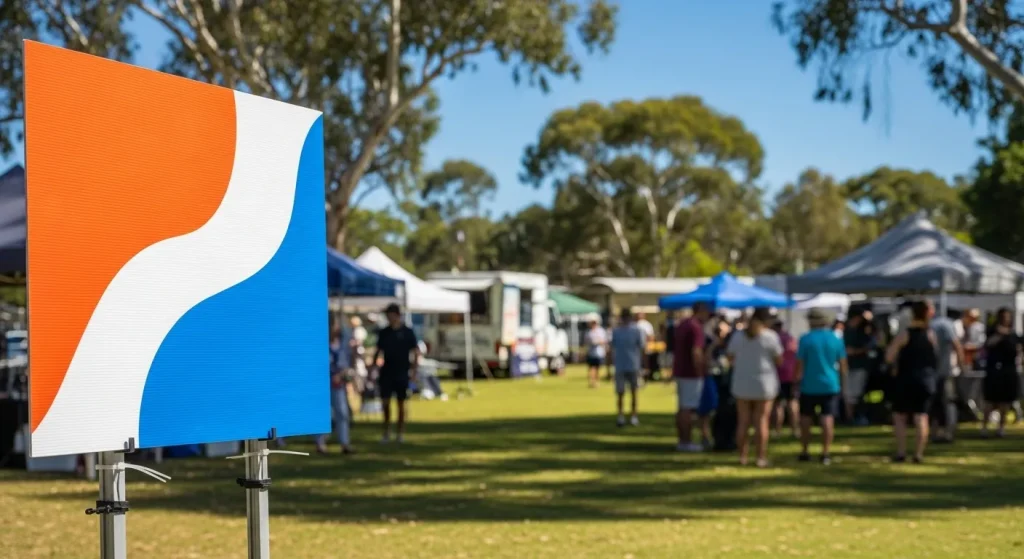 Corflute signage for business