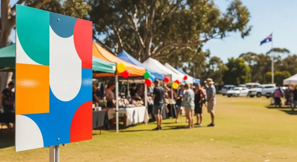 Lightweight outdoor signs