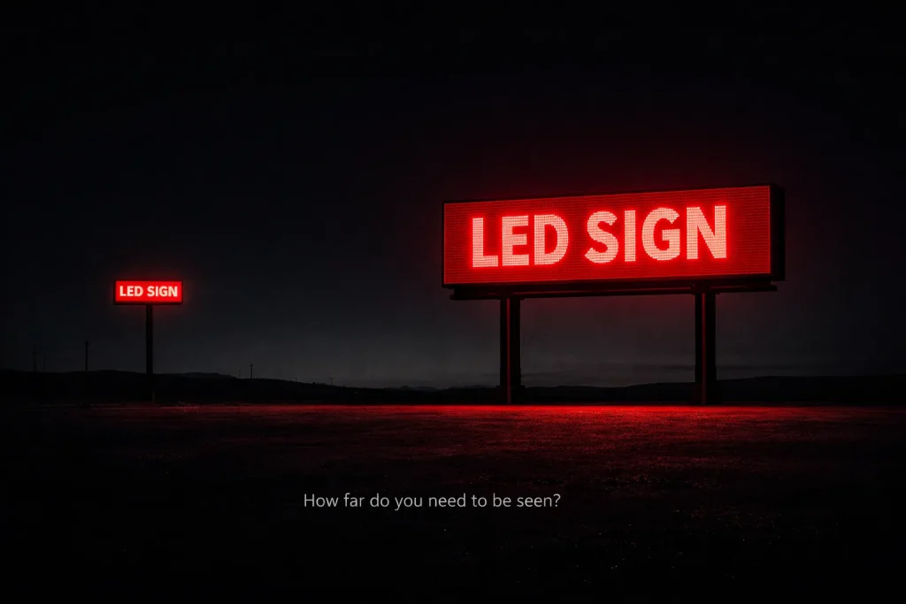 best LED sign for business use