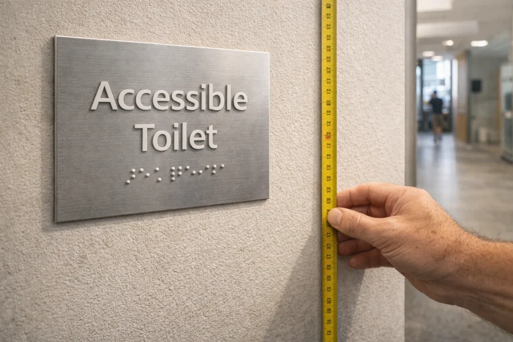 disability access signage