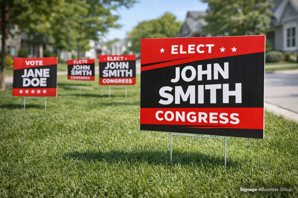 Outdoor advertising signs