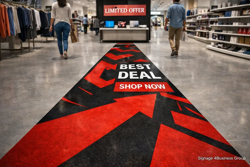 commercial floor decals