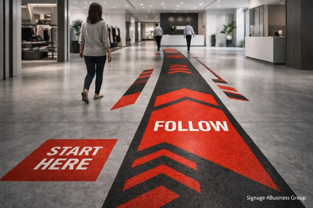 custom floor graphics