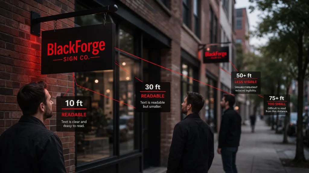 storefront signage